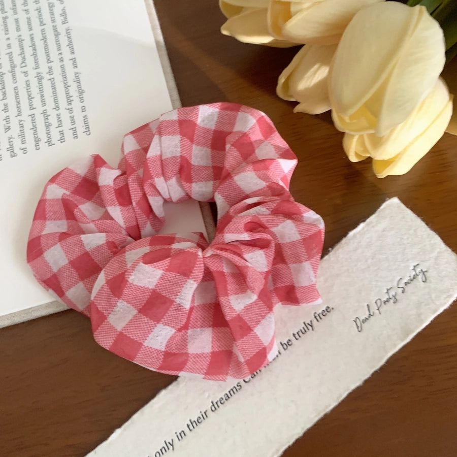 Women's Korean Style IG Style Ditsy Floral Polka Dots Hair Tie