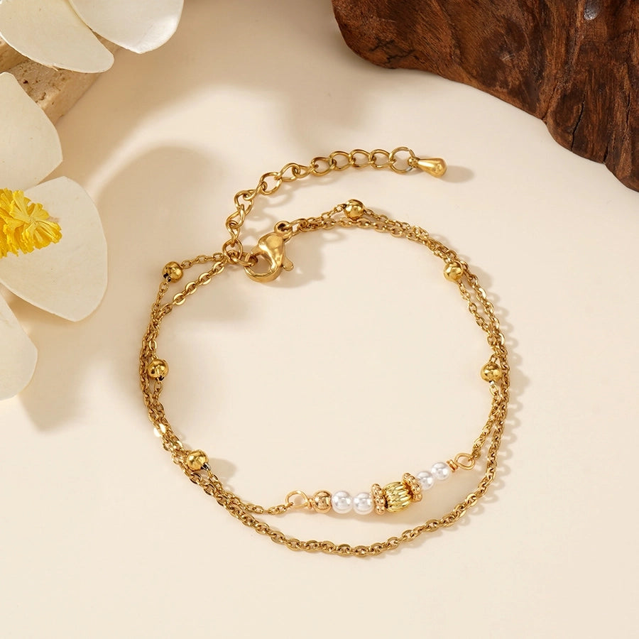 Semi-precious stone Handmade Geometric Bracelets