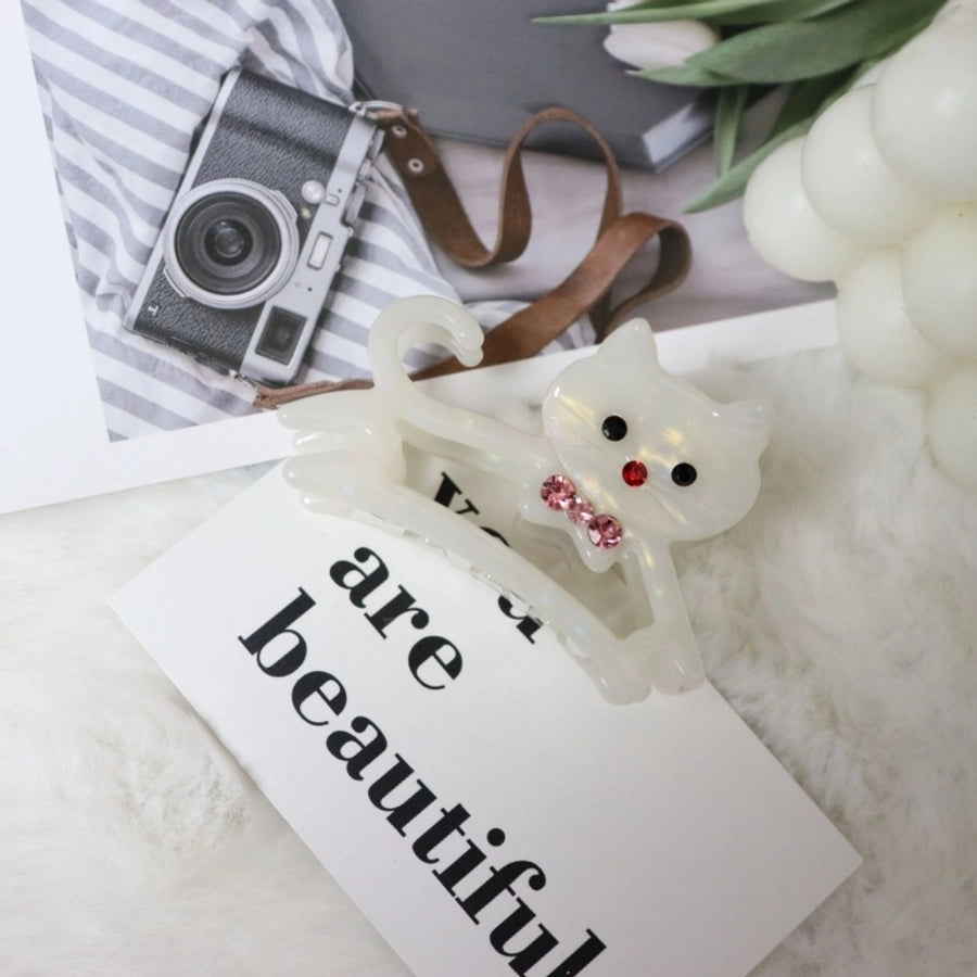 Women's Commute Cat Acetic acid sheets Hair Claws