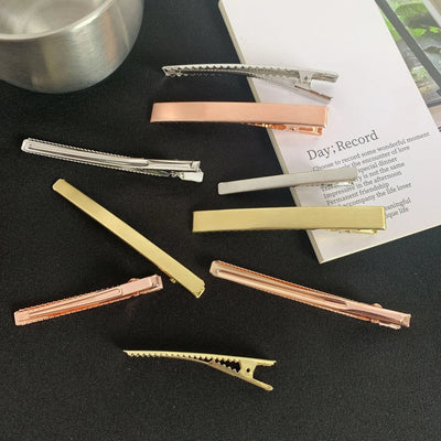 Women's Casual Simple Style Streetwear Solid Color Alloy Hair Clip