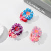 Women's Sweet Artistic Flower Acetic acid sheets Hair Claws