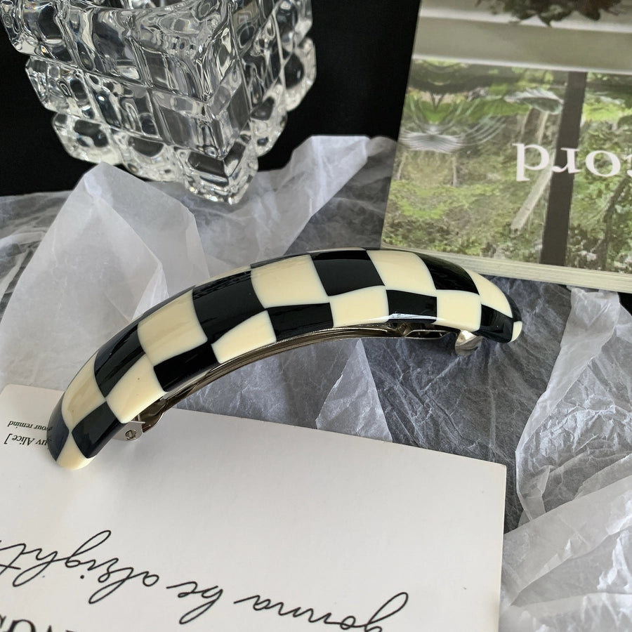 Women's Casual Elegant Simple Style Geometric Alloy Acetic acid sheets Hair Clip