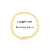 304 Stainless Steel Copper Letter Heart Shape Bracelets
