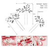 Antique U-shaped Hairpin Hair Accessories Simple Rhinestone Pin Hairpin Photography Portrait High-end Hair Hairpin