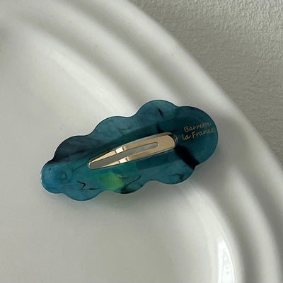 Women's IG Style Fairy Style Geometric Color Block Acetic acid sheets Metal Hair Clip