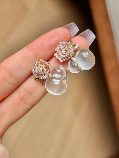 925 Sterling Silver Plating Flowers Plant Flowers