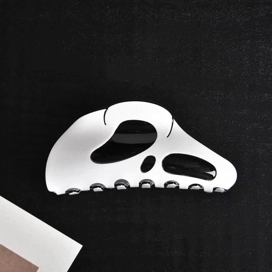 lady halloween pattern arylic hair claws