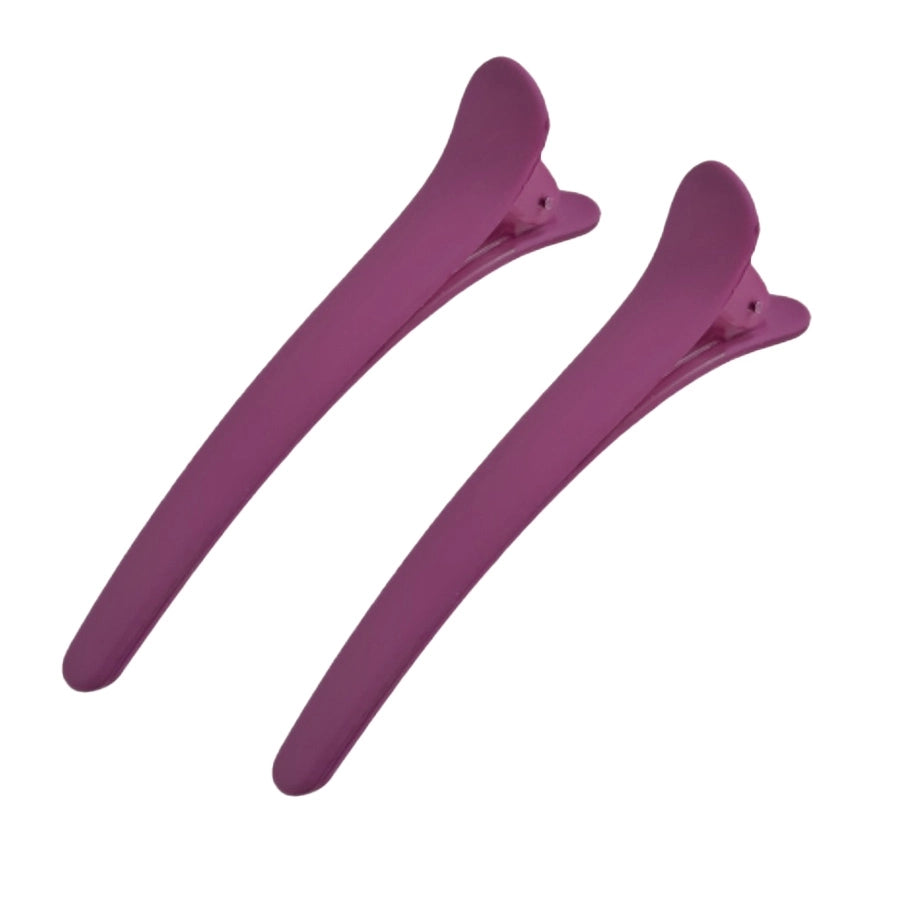 Women's Basic Simple Style Solid Color Plastic Hair Clip