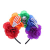 funny skull cloth patchwork hair band