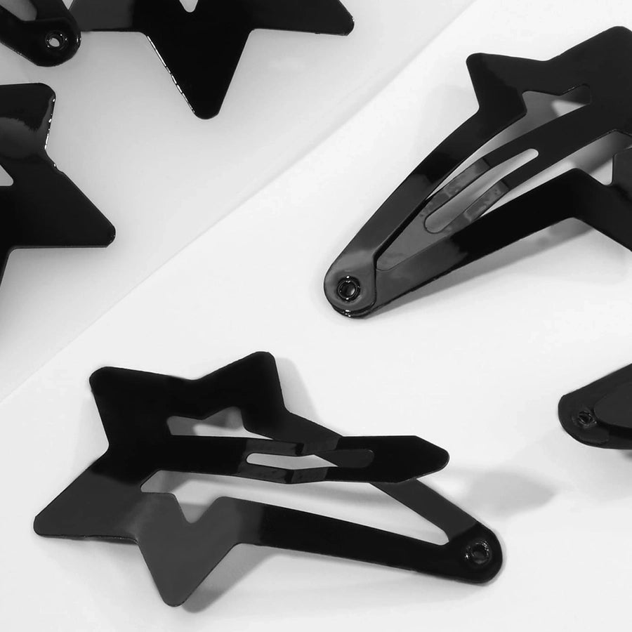 women's basic star alloy hair clip