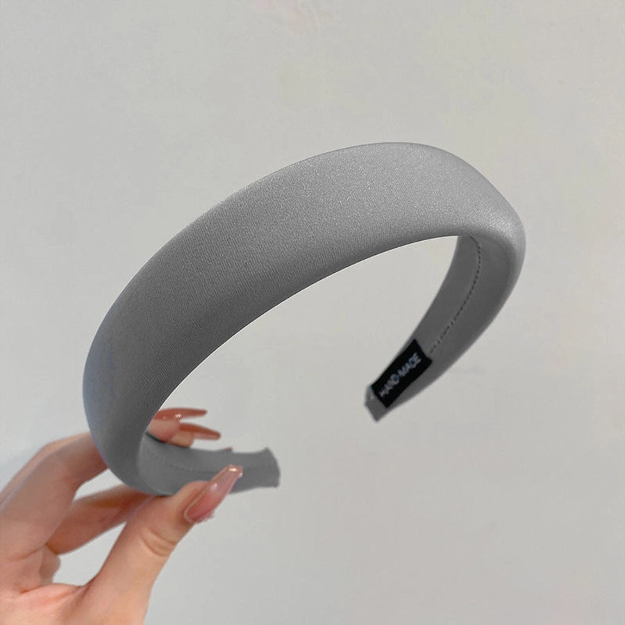 fashion solid color cloth handmade hair band 1 piece