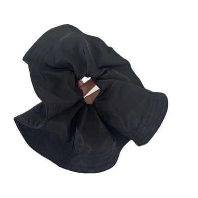 Women's Simple Style Solid Color Cloth Pleated Hair Tie