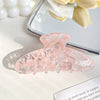 Women's IG Style French Style Color Block Acetic acid sheets Hair Claws