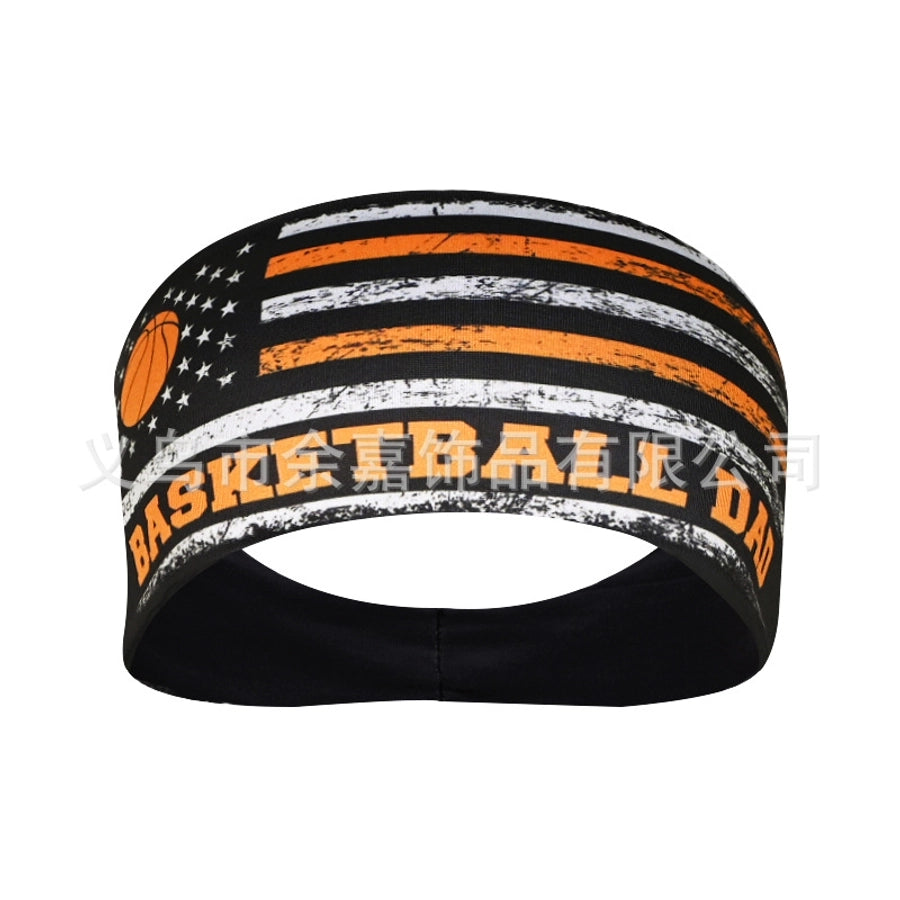 basic plaid polyester patchwork hair band