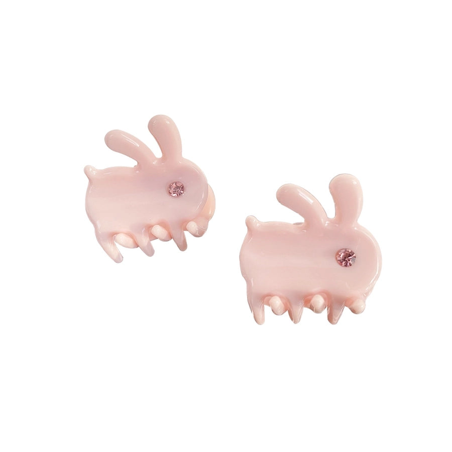 Beautiful Mini Acetate Rabbit Grip Stylish Graceful Simple High Sense All-Matching Elegant Hair Clips Hair Accessories Headwear for Women