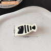 Candy Color Snapper Burned Hair Clip  Sweet Girl's Heart Cute Fish Bangs Clip Student  Hairpin Hair Accessories