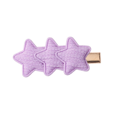 Fantasy Shadow Star Solid Color Hairpin Macaron  New Three-Dimensional Hair Accessories Children's Handmade Side Clip 4207