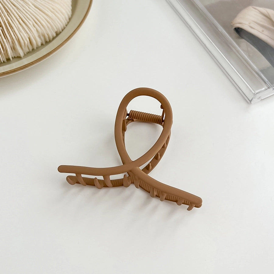 simple style geometric alloy stoving varnish hair claws