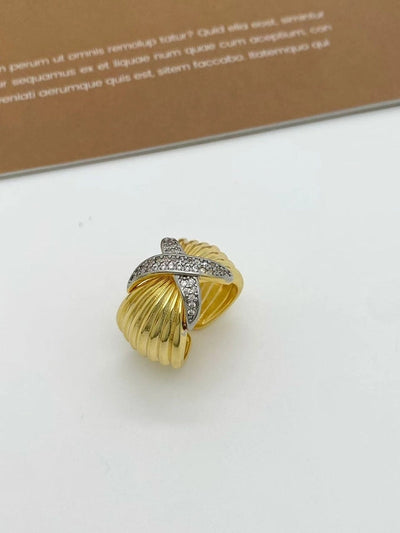 Jewelry Vintage Style Classic Style Geometric Copper Zircon Mixed Metal Rings Bracelets
