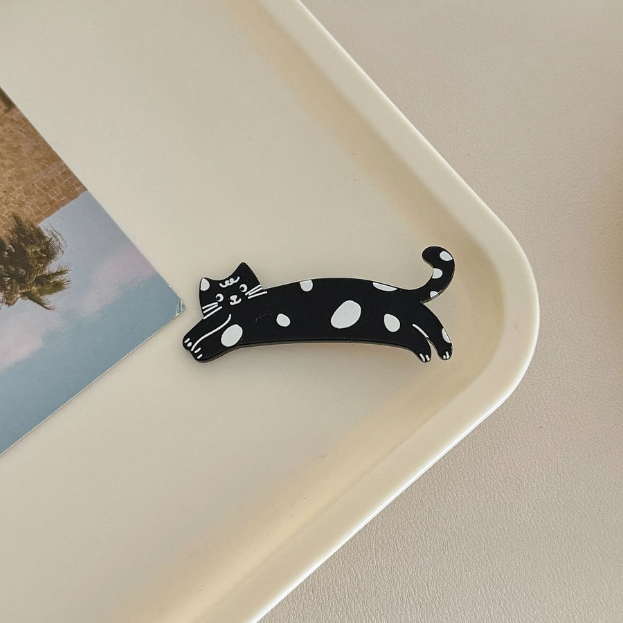 Women's Cute Cat Arylic Hair Clip