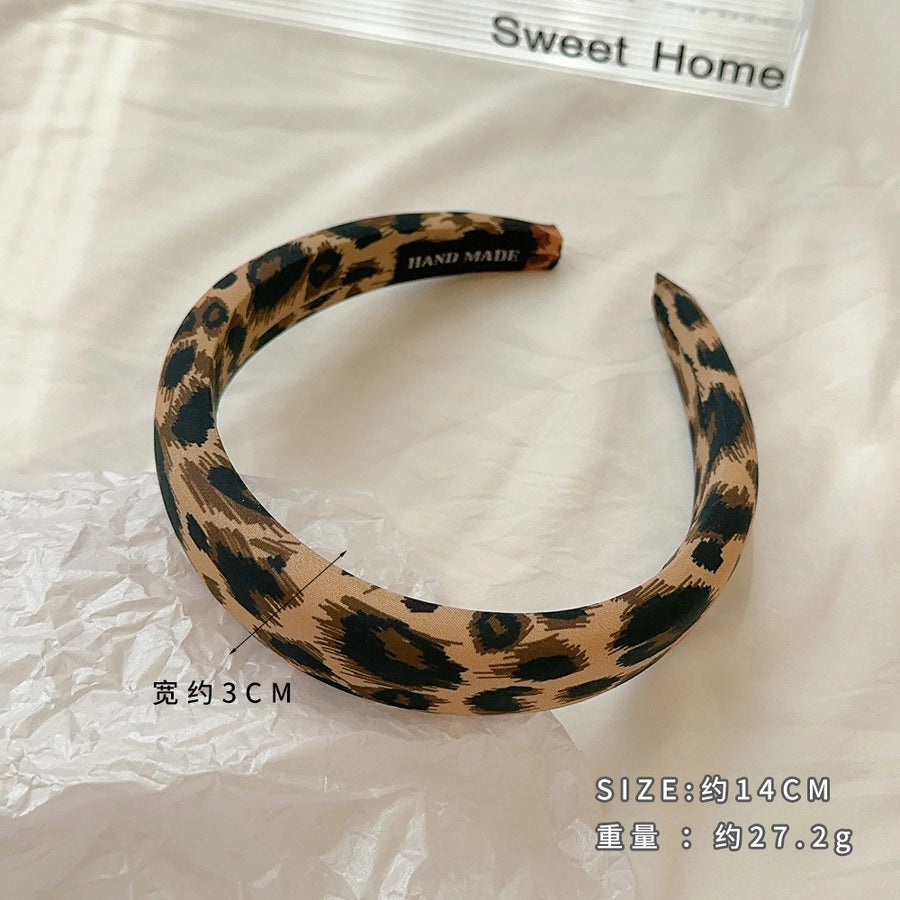 Sweet Streetwear Women's Leopard Cloth Hair Band