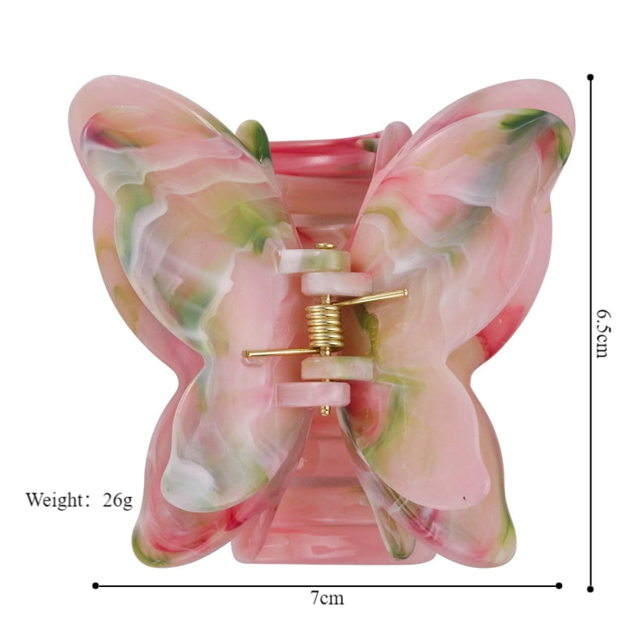 Women's Fairy Style Elegant Romantic Butterfly Arylic Hair Claws