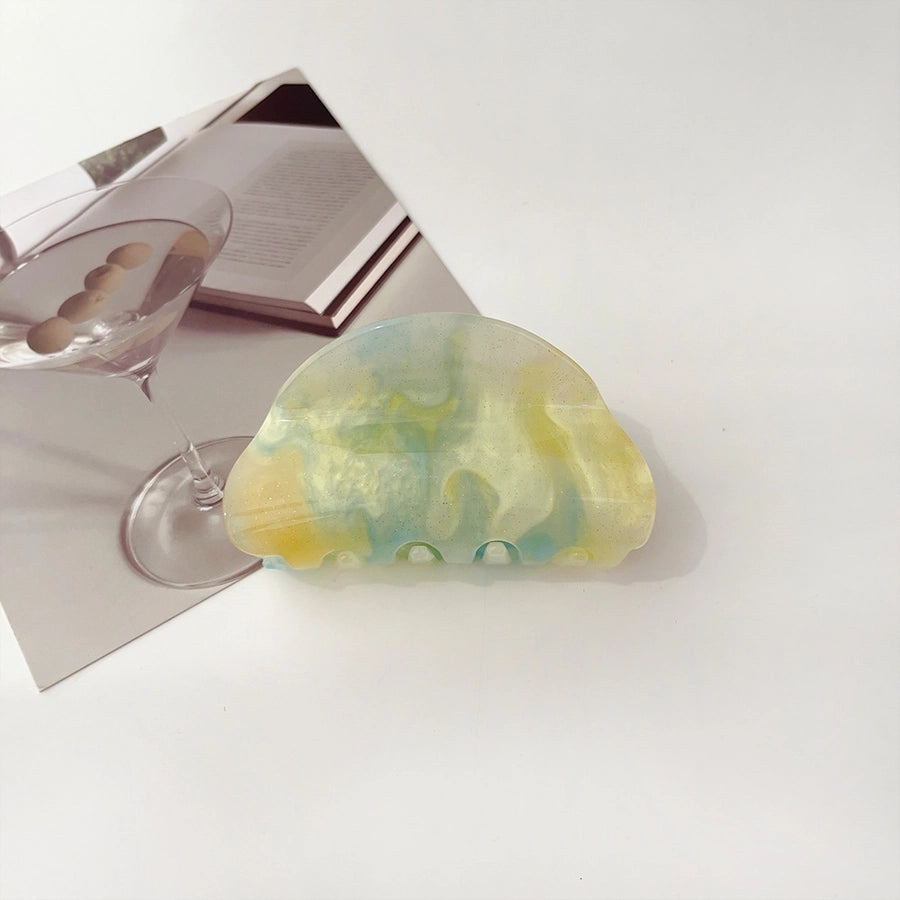 Women's Simple Style Classic Style Color Block Arylic Hair Claws