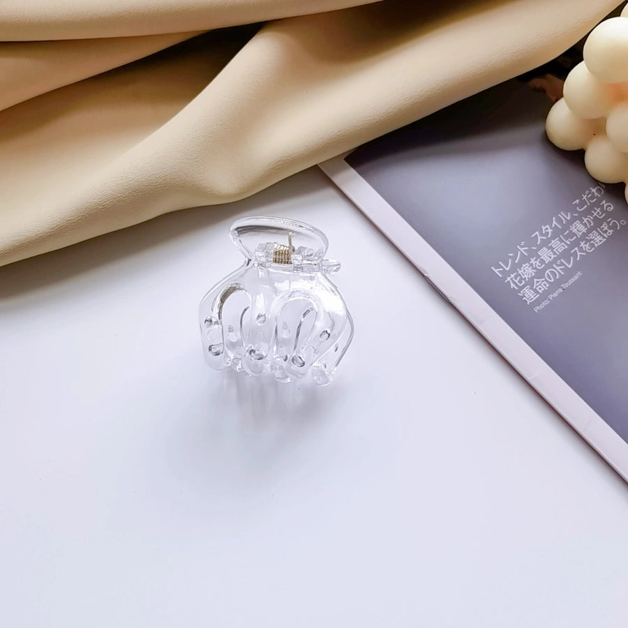 Women's Commute Korean Style Solid Color Plastic Hair Claws