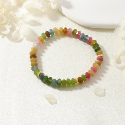 IG Style Handmade Round natural stone  Copper Bracelets In Bulk