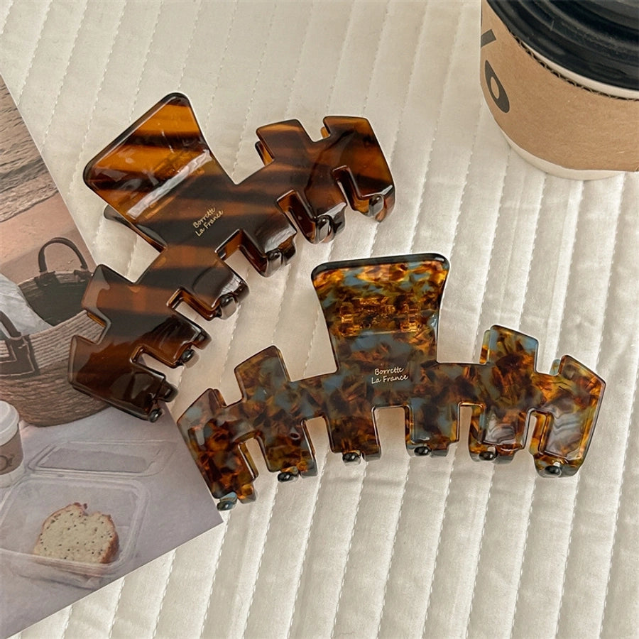 Women's Simple Style Classic Style Color Block Acetic acid sheets Hair Claws