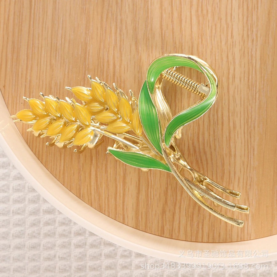modern style grain alloy plating hair claws