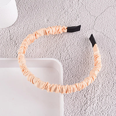 fashion candy color solid color sponge wide-sided headband