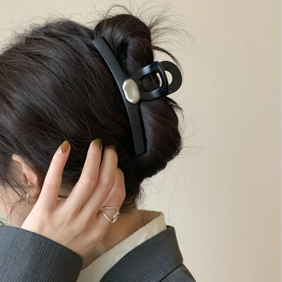 Super Good texture matte metal hair grip large hair volume large hair clip female  new shark clip high-grade hair clip