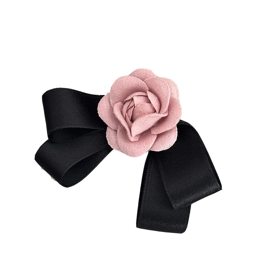 Women's Sweet Bow Knot Cloth Hair Clip