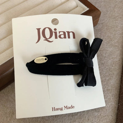 Women's Elegant Bow Knot Cloth Hair Clip Hair Tie