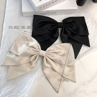 Women's IG Style Korean Style Bow Knot Cloth Hair Clip