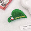 Christmas Sweet IG Style Women's Triangle Heart Shape Arylic Hair Claws
