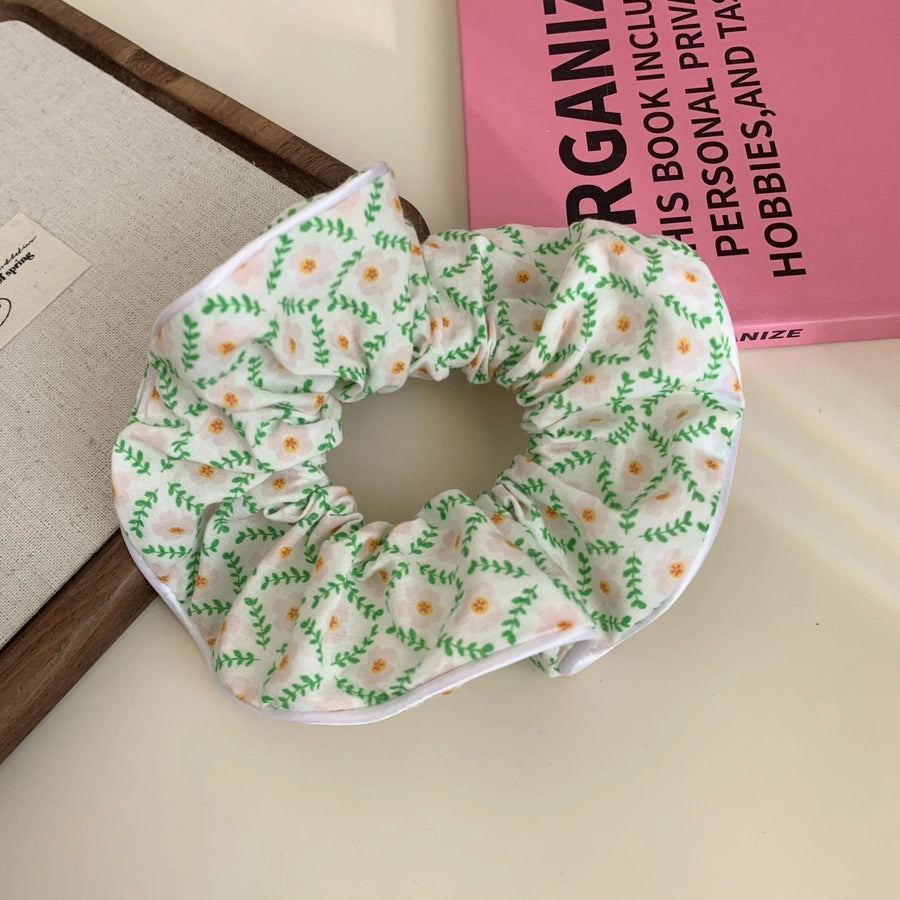 Women's Casual Simple Style Streetwear Floral Cloth Hair Tie