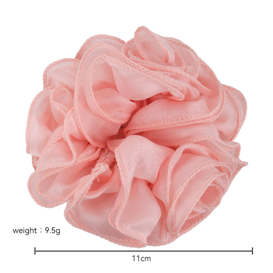Women's Elegant Simple Style Flower Cloth Hair Tie