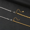 Jewelry Simple Style Geometric 304 Stainless Steel 18K Gold Plated Bracelets Necklace