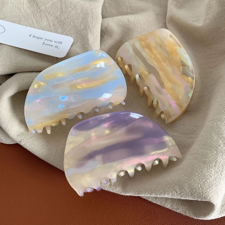 Women's Casual Elegant Streetwear Geometric Acetic acid sheets Hair Claws