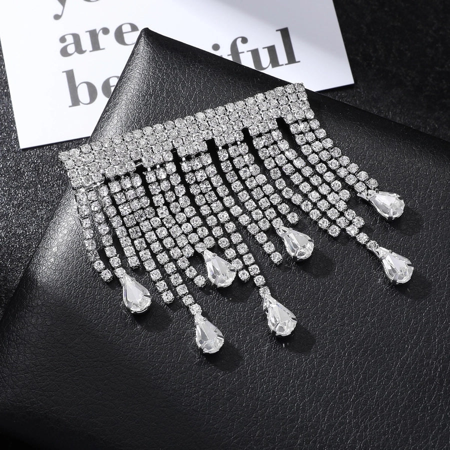 Women's Simple Style Classic Style Solid Color Alloy Inlay Rhinestones Hair Clip