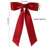 Guanyang  New Arrival 4cm Polyester Cotton Double-Layer Bow Hair Clip Hairpin Lady Updo Word Duckbilled Hair Accessories