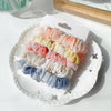 korean  color satin hair rope suit wild hair  scrunchies  ponytail head rope large intestine ring