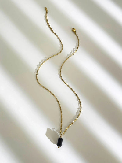 Jewelry Simple Style Classic Style Geometric 316L Stainless Steel  Plating Pendant Necklace