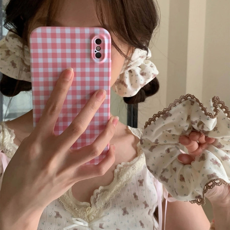 Women's Simple Style Classic Style Color Block Cloth Hair Tie