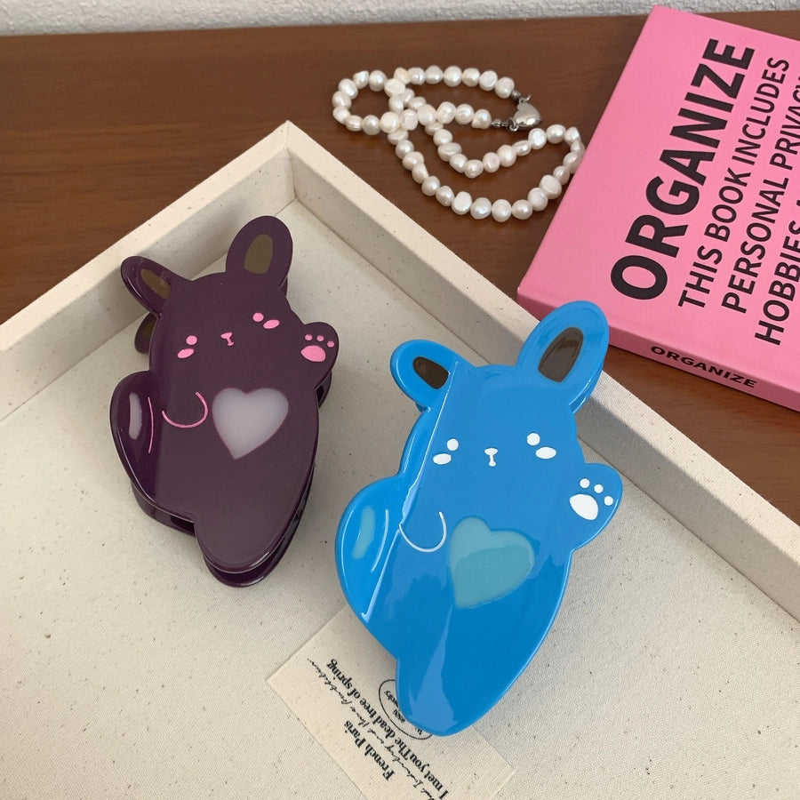 Women's Casual Elegant Streetwear Animal Acetic acid sheets Hair Claws