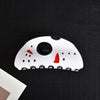 lady halloween pattern arylic hair claws
