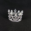 Women's Simple Style Crown Alloy Inlay Rhinestones Pearl Crown