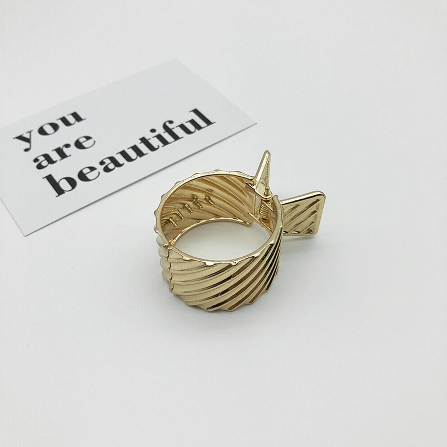 Women's Simple Style Geometric Alloy Plating Hair Clip